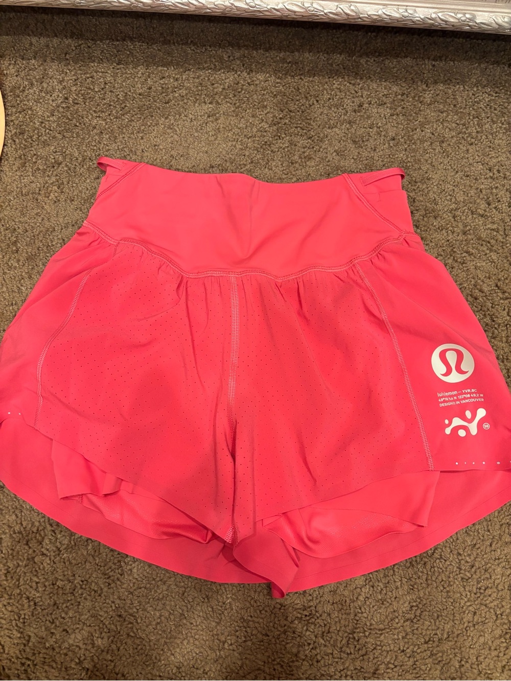lululemon athletica Bright pink/coral Athletic Shorts